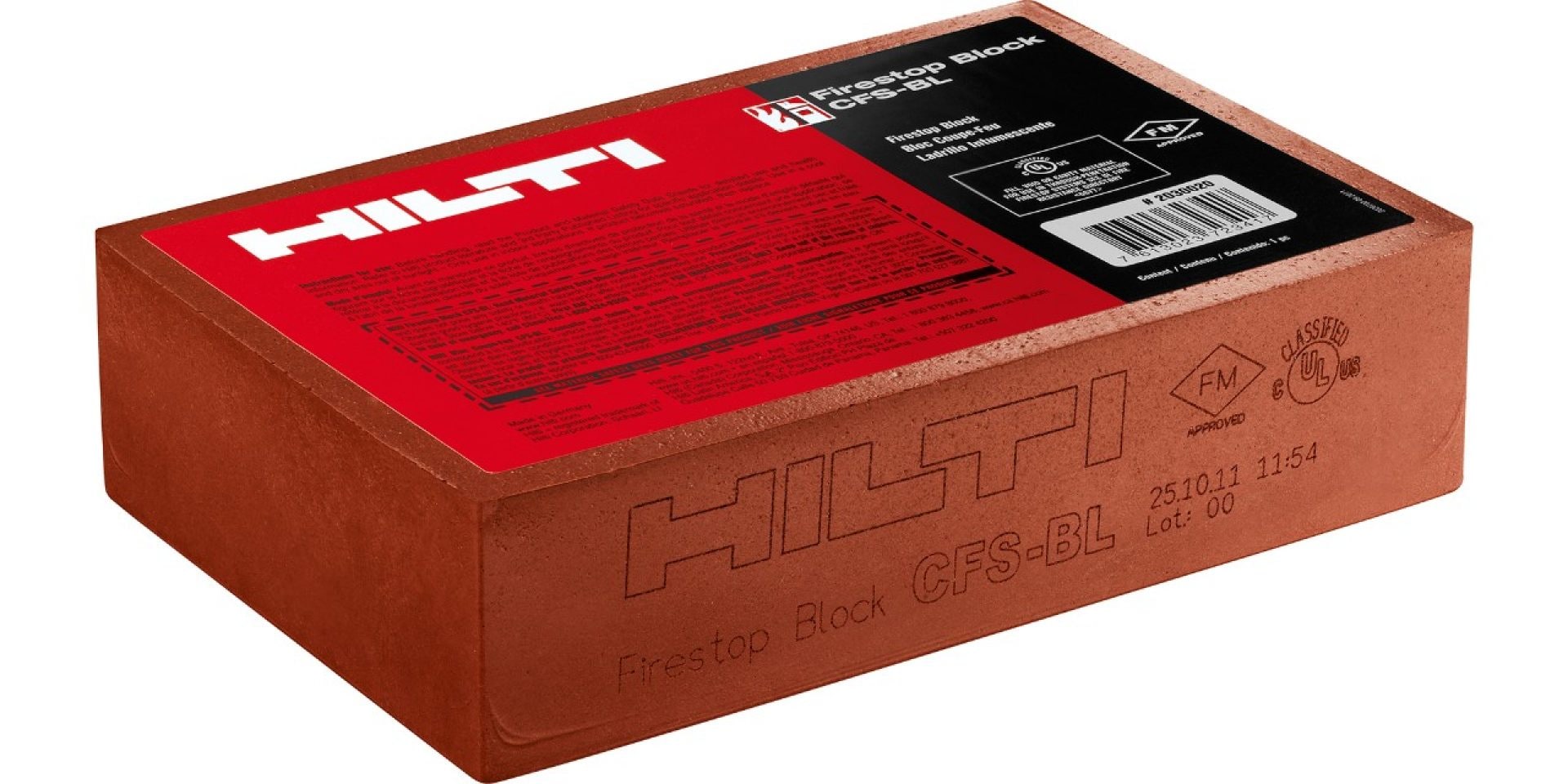 用于數據中心的喜利得防火塊